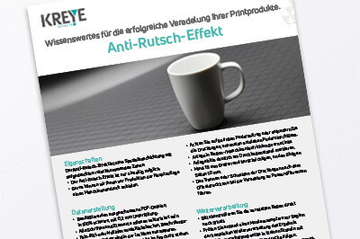 Technische Hinweise für Anti-Rutsch-Effekt