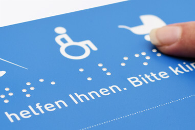 Blindenschrift/Braille