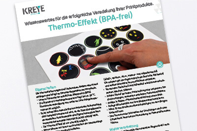 Technische Hinweise für Thermo-Effekt