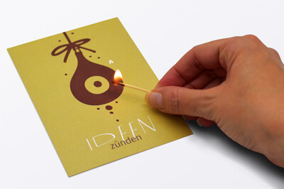 Funktionale Effekte Streichholz-Reibefläche