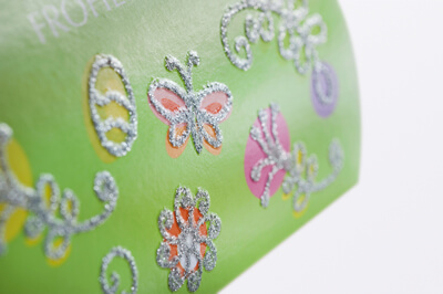 Optische Effekte Glitter