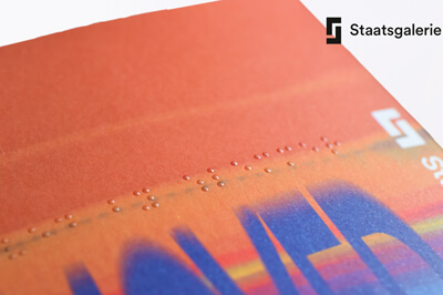 Broschüre Staatsgalerie