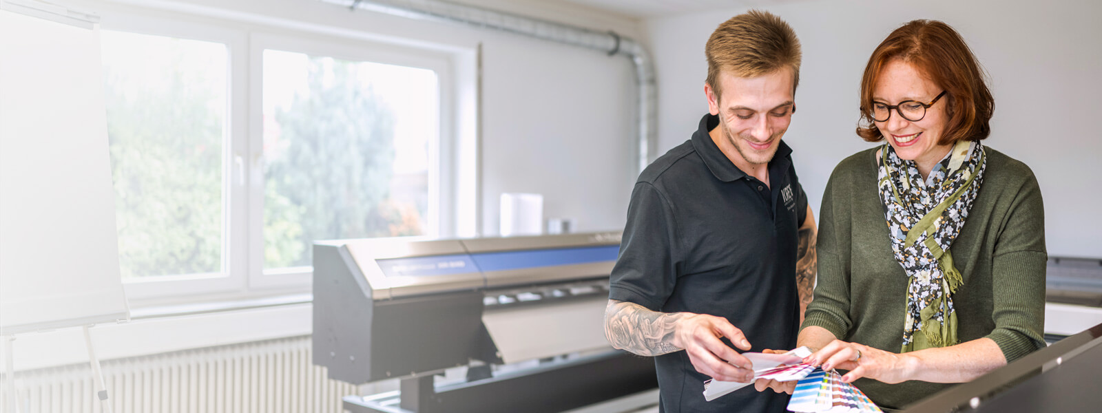 Digitaldruck bei Kreye Siebdruck