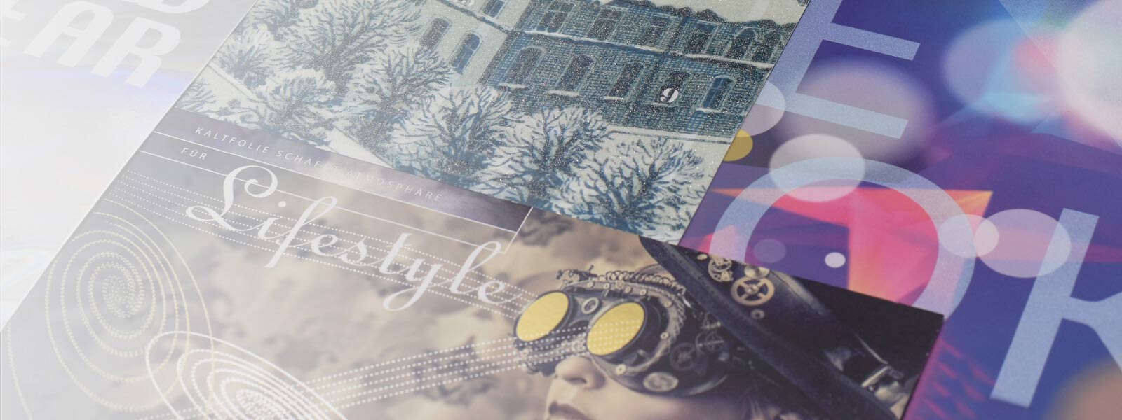 Große Auswahl an Veredelungseffekten