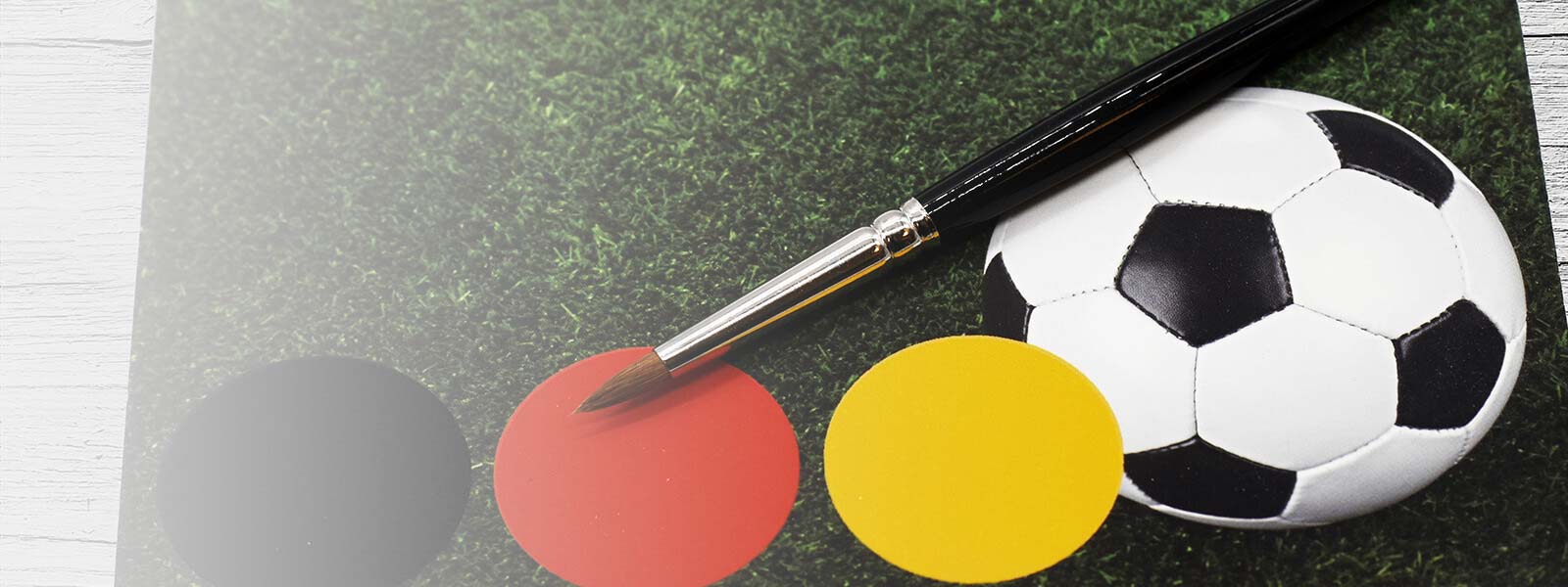 Druckveredelung Fanschminke