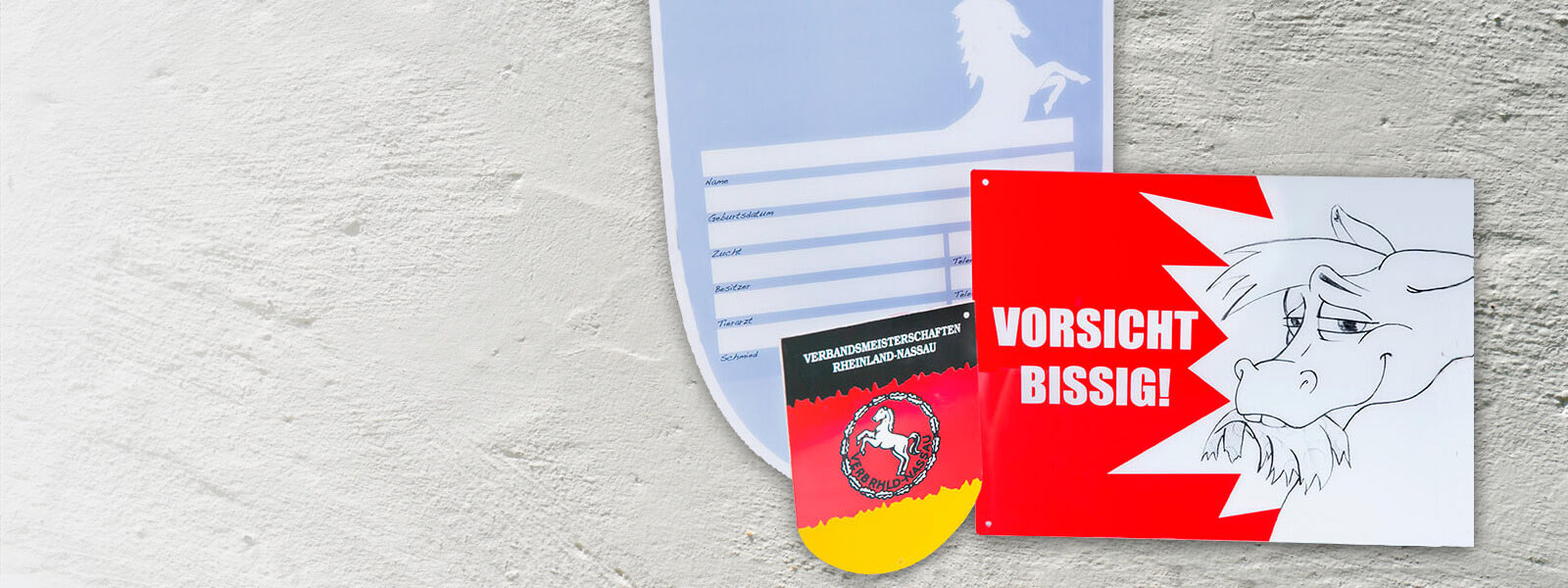 Hochwertige Leitsysteme & Schilder