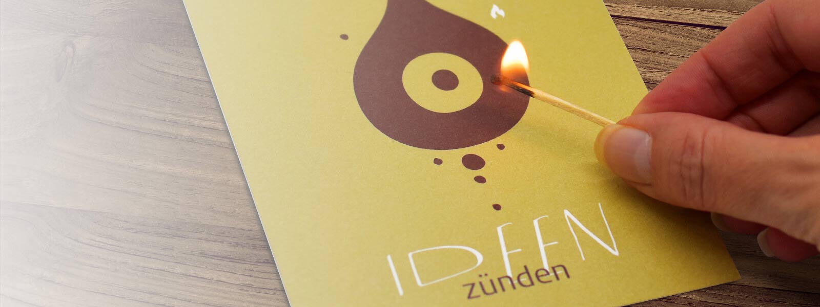 Druckveredelung Streichholz-Reibefläche