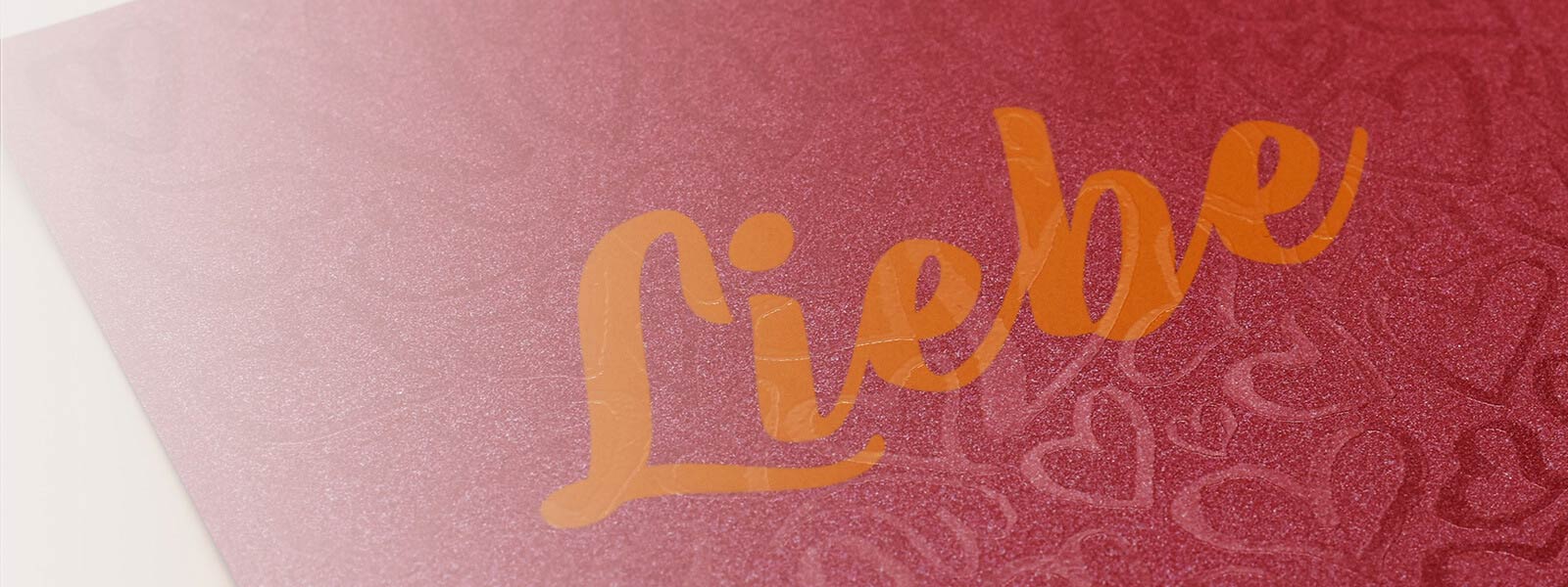 Hochdeckende UV-Lackierung